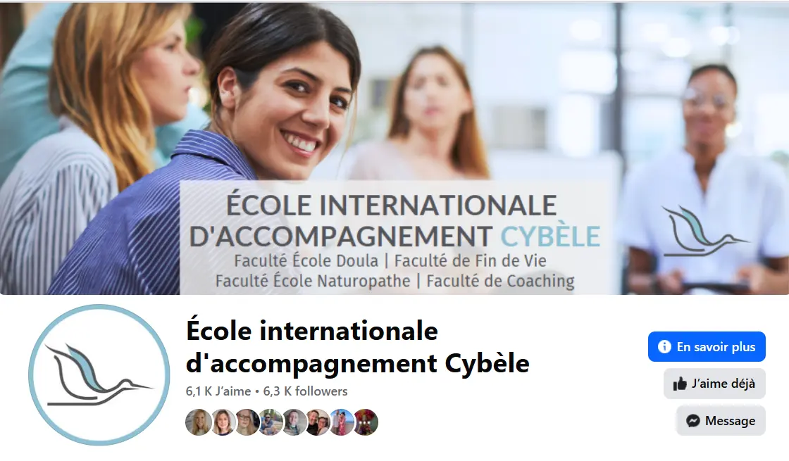 Page FB Cybèle Page Facebook École Cybèle