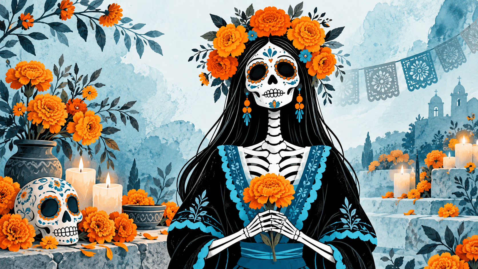 Día de los Muertos : traditions mexicaines, rituels et accompagnement du deuil